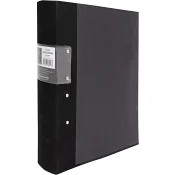 Pärm A4 Gaffel Svart 1st Backemarks.