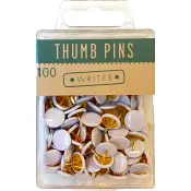 Häftstift Vit 100st Writer.