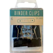 Binder Clips 6st Writer.