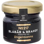 Marmelad Blåbär &amp; Brandy 28g Engelmanns.