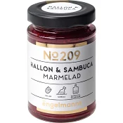 Marmelad Hallon &amp; Sambuca 120g Engelmanns.