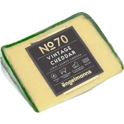 Ost Vintage Cheddar ca 100g Engelmanns.