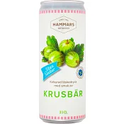 Krusbärsläsk Utan Socker 33cl Hammars Bryggeri.