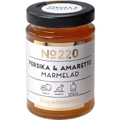 Marmelad Persika &amp; Amaretto 120g Engelmanns.