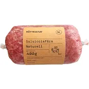 Salsicciafärs Färsk Naturell 400g Köttkultur.