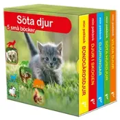 Söta djur : fem små böcker.