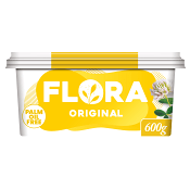 Margarin Normalsaltat växtbaserad 59% 600g Flora.