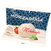 Mozzarella 125g Michelangelo.