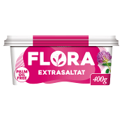 Margarin Extrasaltat växtbaserad 59% 400g Flora.