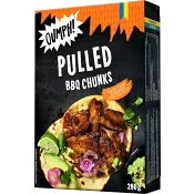 Pulled BBQ chunks 280g Oumph.