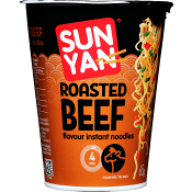 Nudlar i kopp Roasted beef 65g Sun Yan.