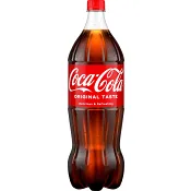Läsk 1,5l Coca-Cola.