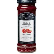 Marmelad Hallon &amp; granatäpple utan tillsatt socker 284g St.Dalfour.