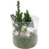 Jularrangemang i Glas.