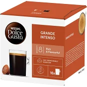 Kaffekapslar Grande Intenso 16p Dolce Gusto.