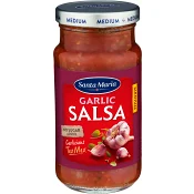 Garlic Salsa 230g Santa Maria.