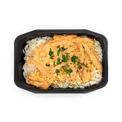 Ediths Korv Stroganoff med ris 500g.