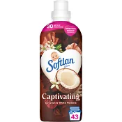 Sköljmedel Coconut and White Flower 650ml Softlan.