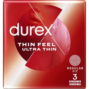 Kondomer Thin Feel Ultra Thin 3-p Durex.