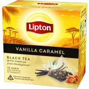 Te Svart Vanilla Caramel Pyramid 20p Lipton.