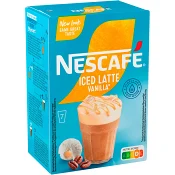 Gold Iced Latte Vanilla 7p Nescafe.
