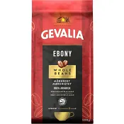 Kaffe Mörkrost Ebony hela bönor 500g Gevalia.