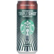 Iskaffe Tripleshot Espresso 300ml Starbucks®.