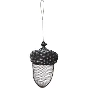 Fågelmatare ekollon hängande.