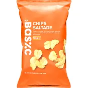 Chips saltade 175g ICA Basic.