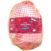 Julskinka Färsk Kokt utan svål ca 2kg ICA.