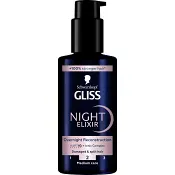 Hårserum Night Elixir Overnight Reconstruction 100ml Gliss Schwarzkopf.