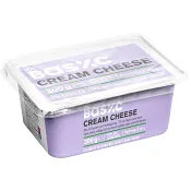 Färskost Cream cheese vitlök 300g ICA Basic.