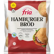 Hamburgerbröd Glutenfritt 280g Fria.
