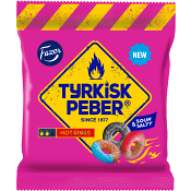 Godispåse Tyrkisk Peber Hot Rings 150g Fazer.