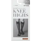 Knästrumpa 2p 20Den Soft Beige Onesize mywear.