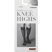 Knästrumpa 2p 20Den Sunbrown Onesize mywear.