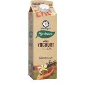 Yoghurt Vanilj 3% 1000g KRAV Skåne Hjordnära.