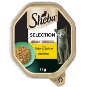 Kattmat Lamm &amp; kyckling i sås 85g Sheba.