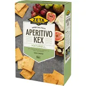 Aperitivokex naturella 150 g Zeta.