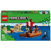LEGO Minecraft Piratskeppsresan 21259.