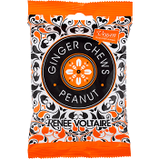 Ginger Chews Jordnöt 120g Renée Voltaire.