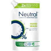 Handtvål flytande 0% Refill 500ml Neutral.