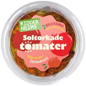 Soltorkade Tomater i Örtmarinad 160g Ridderheims.