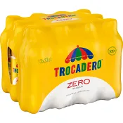 Läsk Zero 12-pack 12x33cl Trocadero.