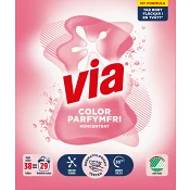 Tvättmedel Color Sensitive 1520g Via.