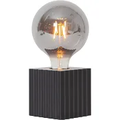 Lampfot E27 Box svart 1st Star Trading.