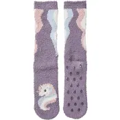 Socka 1p enhörning lila 30/34 mywear.