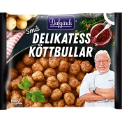 Små delikatessköttbullar Fryst 500g Dafgårds.