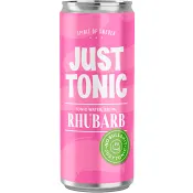 Tonic Water Rabarber Just Tonic 33cl Spirit of Sweden.
