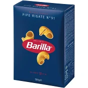 Pipe Rigate 500g Barilla.